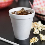 8 oz - Dart Foam Cups -1,000 Cups 